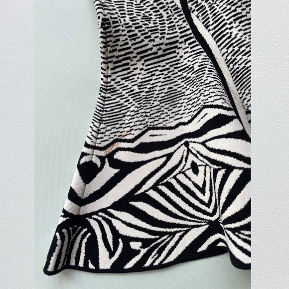 Diane Von Furstenberg Black & White Fanny Dress - Picture 8 of 8